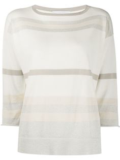 Fabiana Filippi stripe print jumper