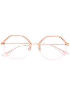 Dior Eyewear очки DiorLine1 в шестиугольной оправе