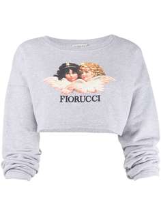 Fiorucci укороченная толстовка Vintage Angels