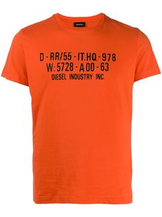 Diesel футболка Industrial с принтом
