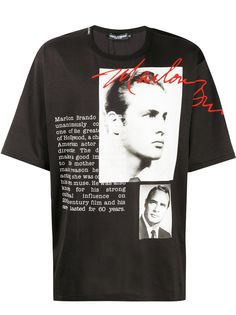 Dolce & Gabbana футболка с принтом Marlon Brand