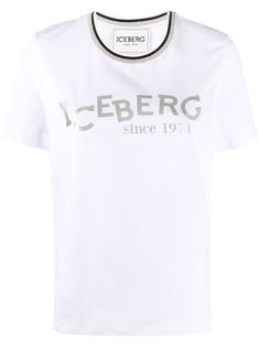 Iceberg футболка с логотипом