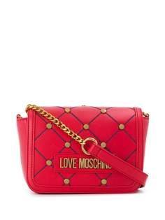 Love Moschino сумка через плечо с заклепками и логотипом