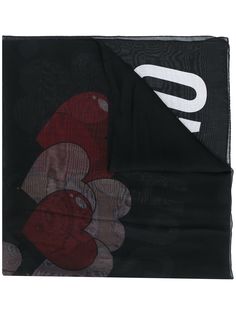Moschino шарф с принтом