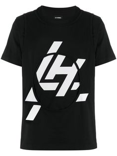 Les Hommes футболка с логотипом