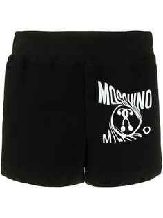 Moschino спортивные шорты с логотипом