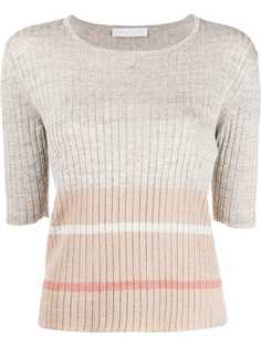 Fabiana Filippi трикотажный топ в рубчик
