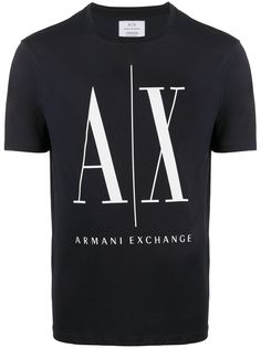Armani Exchange футболка с логотипом