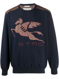Etro толстовка с логотипом