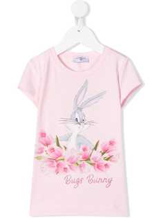 Monnalisa декорированная футболка Bugs Bunny