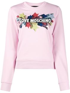 Love Moschino свитер с принтом