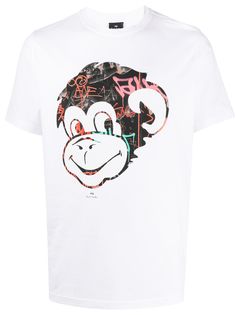 PS Paul Smith футболка с принтом Monkey