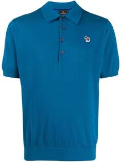 PS Paul Smith рубашка-поло с нашивкой-логотипом