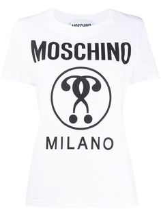 Moschino футболка с логотипом