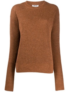 Acne Studios crew neck dropped shoulders jumper