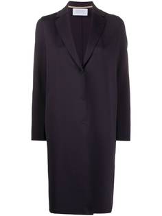 Harris Wharf London fitted single-breasted coat