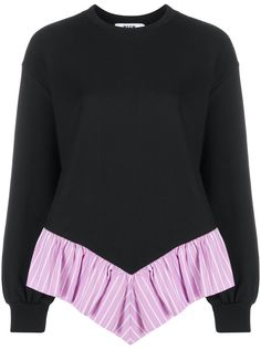 MSGM толстовка с оборками