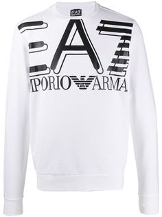 Ea7 Emporio Armani толстовка с логотипом