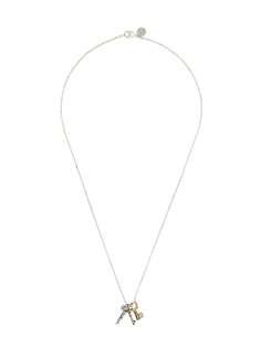 Undercover multiple keys pendant necklace