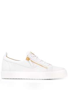 Giuseppe Zanotti кеды с молнией сбоку