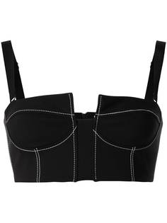 Dion Lee укороченный топ Column Bustier