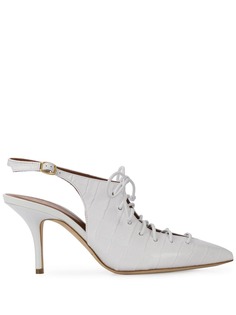 Malone Souliers Alessandra 70mm lace-up pumps