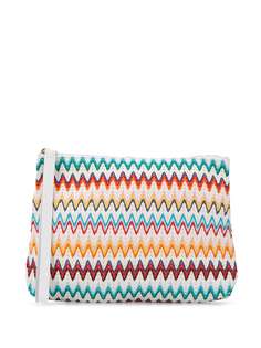 Missoni Mare zig-zag print clutch
