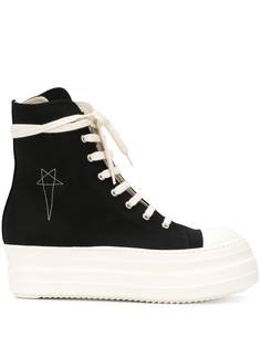 Rick Owens DRKSHDW высокие кеды на платформе