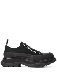 Alexander McQueen комбинированные кроссовки