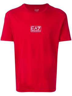 Ea7 Emporio Armani футболка EA7 с маленьким логотипом