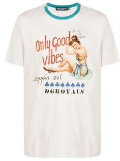 Dolce & Gabbana футболка Only Good Vibes