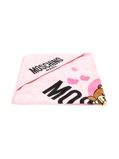 Moschino Kids полотенце с принтом Teddy Bear и логотипом