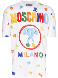 Moschino футболка с принтом