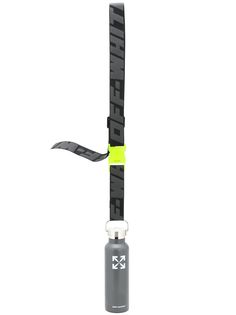 Off-White buckle strap flask