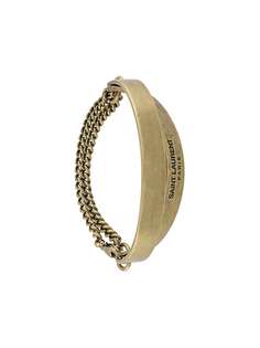 Saint Laurent double bangle bracelet