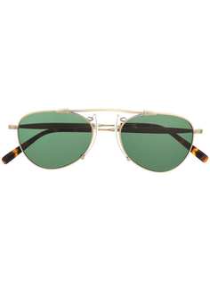 Matsuda two-tone aviator-frame sunglasses