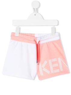 Kenzo Kids colour-block track shorts