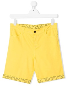 Paul Smith Junior TEEN slim-fit denim shorts