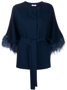 P.A.R.O.S.H. tie-waist blouse
