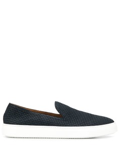 Fratelli Rossetti woven leather loafers