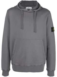 Stone Island худи с вышитым логотипом
