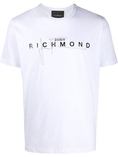 John Richmond футболка с логотипом