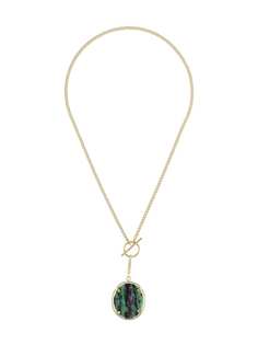 Isabel Marant stone-embellished pendant necklace