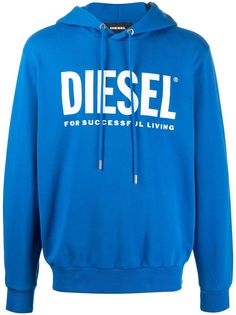 Diesel logo print hoodie