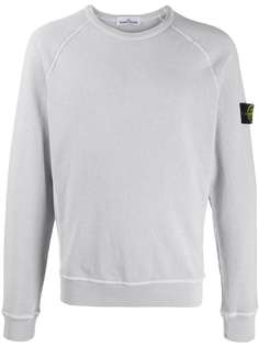 Stone Island tonal piped-seam sweatshirt