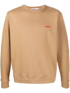 Affix embroidered logo sweatshirt