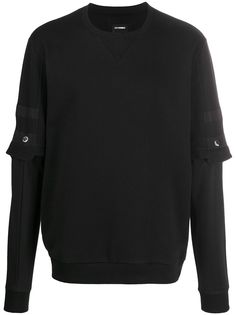 Les Hommes slim-fit long sleeve sweatshirt