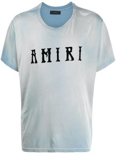 AMIRI logo tie-dye print T-shirt