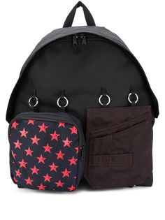 Eastpak patchwork zipped backpack