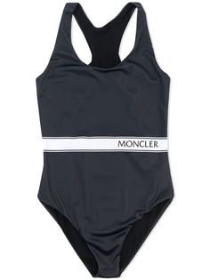 Moncler Kids плавки-шорты с логотипом на поясе